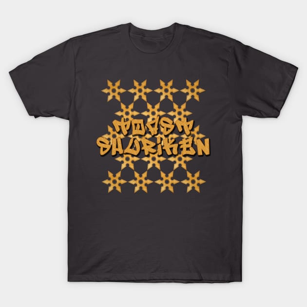 Toast Shuriken T-Shirt by JoanNinjaHen